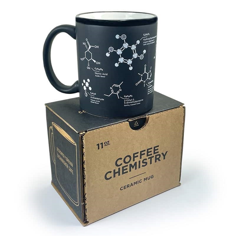 Cognitive Surplus Chemistry of Coffee Glass Mug