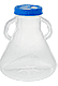 Baffled Bottom Jumbo Erlenmeyer Flasks, 5L, Styrene-Butadeine, cs/4