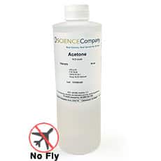 Acetone, 16oz, Reagent ACS, 99.5%