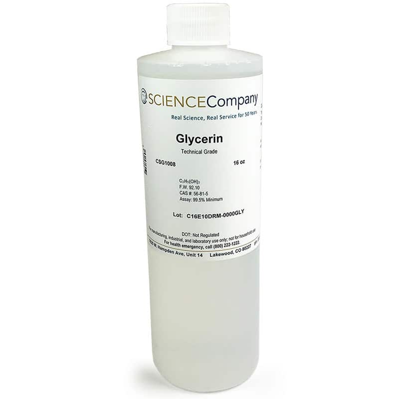 experiment glycerin serum