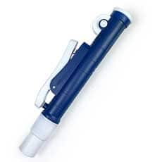 Pipette Pump for Pipettes up to 2 mL, Blue