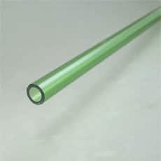 Glass Tubing, Tahiti Green, 9mm O.D., 12 inch, Pk/2