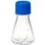 Baffled Bottom Erlenmeyer Flasks, 125mL, PC, Sterile, Cs/24