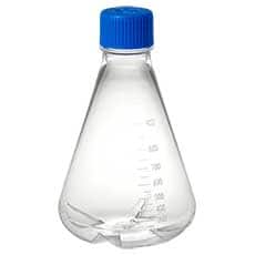 Baffled Bottom Erlenmeyer Flasks, 1L, PC, Sterile, Cs/6