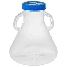 Baffled Bottom Jumbo Erlenmeyer Flasks, 5L, Styrene-Butadeine, Sterile, Cs/4