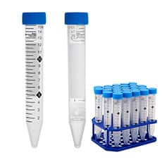 ProSeries Performance Centrifuge Tubes, 15mL, Sterile, 20 Eco-Plastic Racks of 25, Pk/500