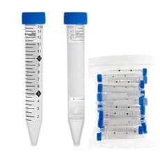 ProSeries Performance Centrifuge Tubes, 15mL, Sterile, 20 Resealable Bags of 25, Pk/500