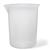 Polypropylene Plastic Graduated Beaker, 5000mL, Pk/1