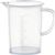 Tall Form Plastic Graduated Beaker with Handle, 500mL, Pk/12