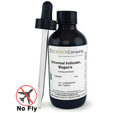 Bogen's Universal pH Indicator Solution, 4 oz.